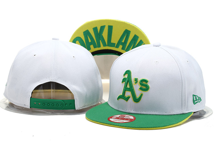 MLB Oakland Athletics NE Snapback Hat #26